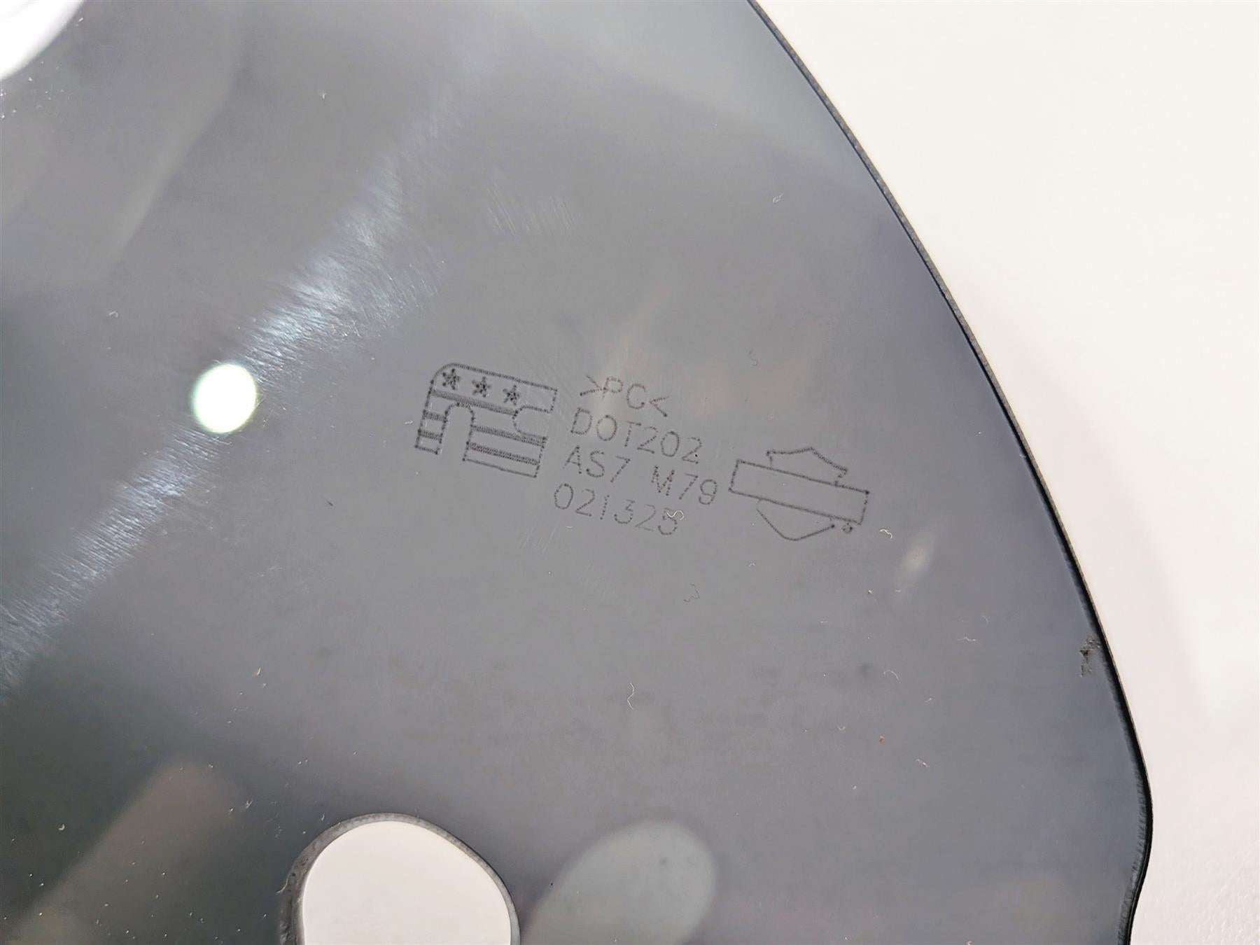 2017 Harley Touring FLHXS Street Glide Oem HD Short Smoked Windshield Wind Shield Screen {{ shop.shopifyCountryName }} - Mototech271