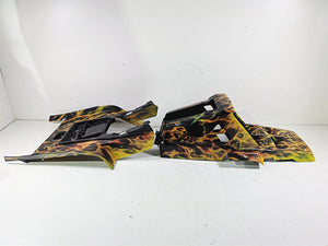 2001 Yamaha Banshee YFZ350 Painted Flames Front Rear Fairings 2GU-W2151-B1-00 | Mototech271