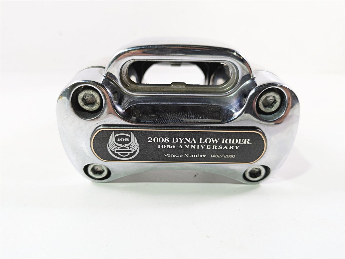 2008 Harley FXDL Dyna Low Rider 105TH Handlebar Holder Riser Set 105th 59785-06 {{ shop.shopifyCountryName }} - Mototech271