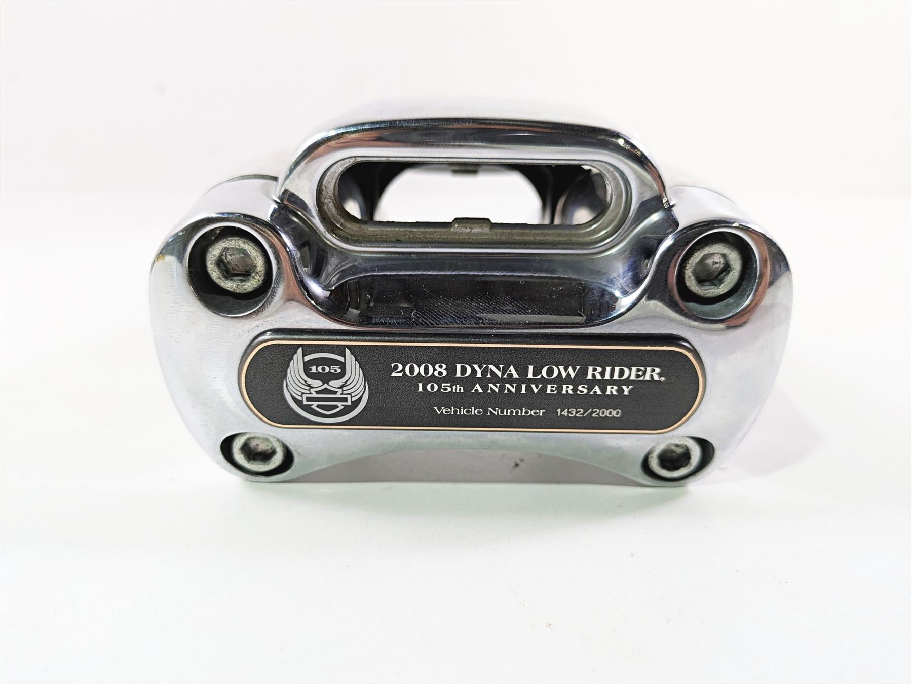2008 Harley FXDL Dyna Low Rider 105TH Handlebar Holder Riser Set 105th 59785-06 {{ shop.shopifyCountryName }} - Mototech271