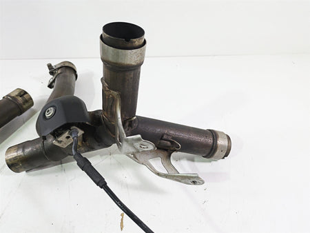 2009 Ducati Monster 1100 S Exhaust Header & Servo Motor Set 57211551B 59340301A {{ shop.shopifyCountryName }} - Mototech271