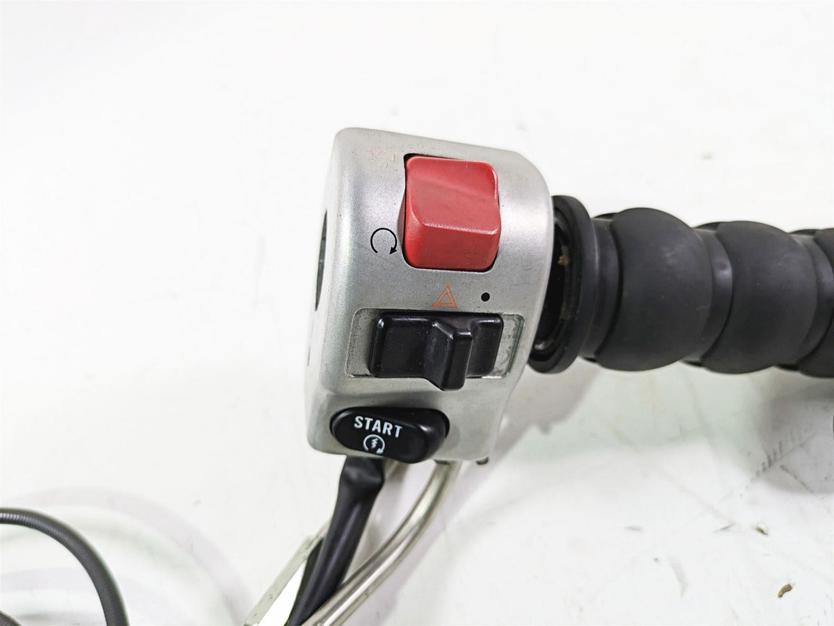 2004 Victory Kingpin Right Hand Control Switch + Throttle Cable & Grip 4010699 {{ shop.shopifyCountryName }} - Mototech271