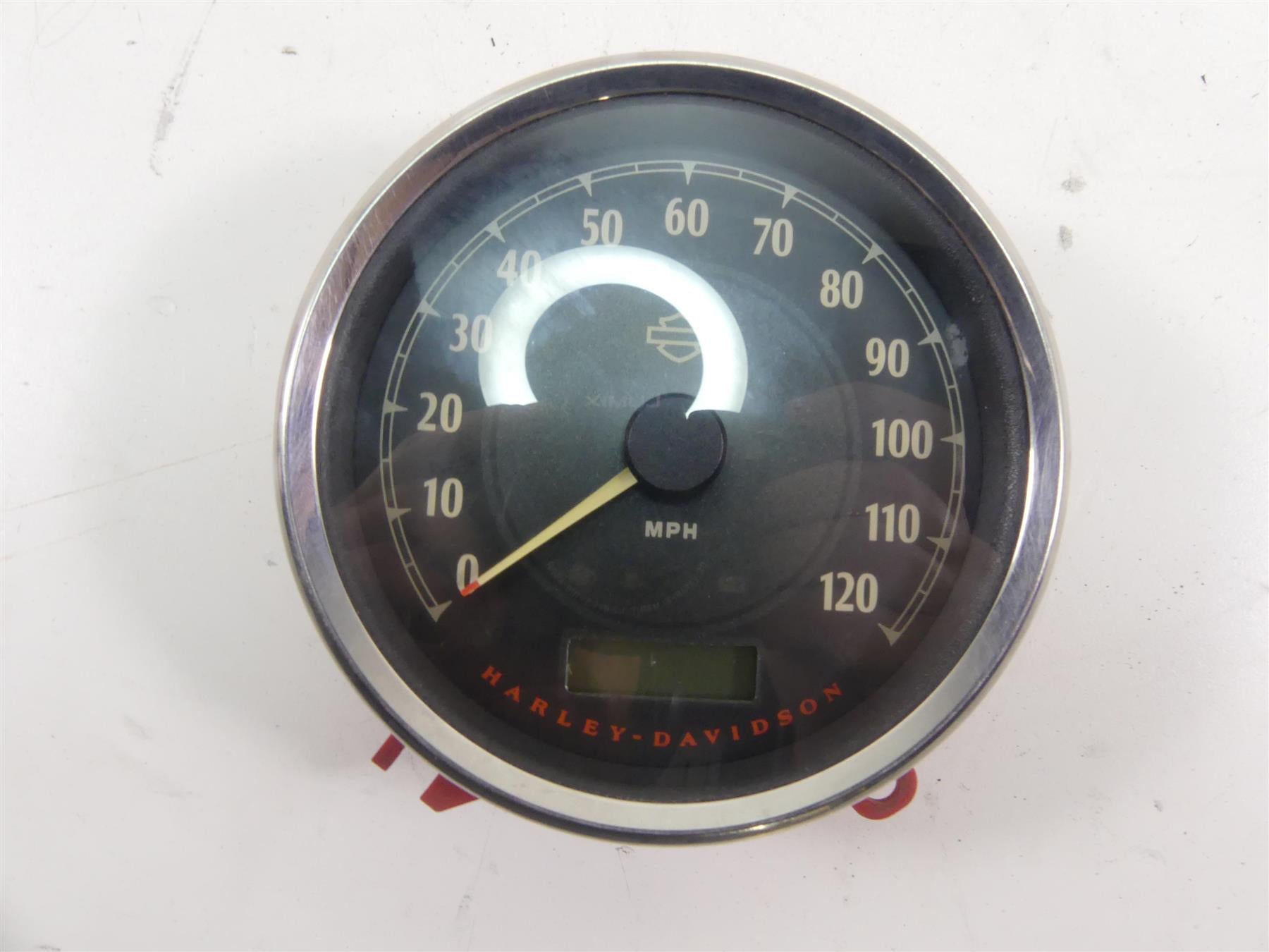 2014 Harley FXDF Dyna Fat Bob Speedometer Speedo Gauge Instrument - 27K 67096-12 {{ shop.shopifyCountryName }} - Mototech271
