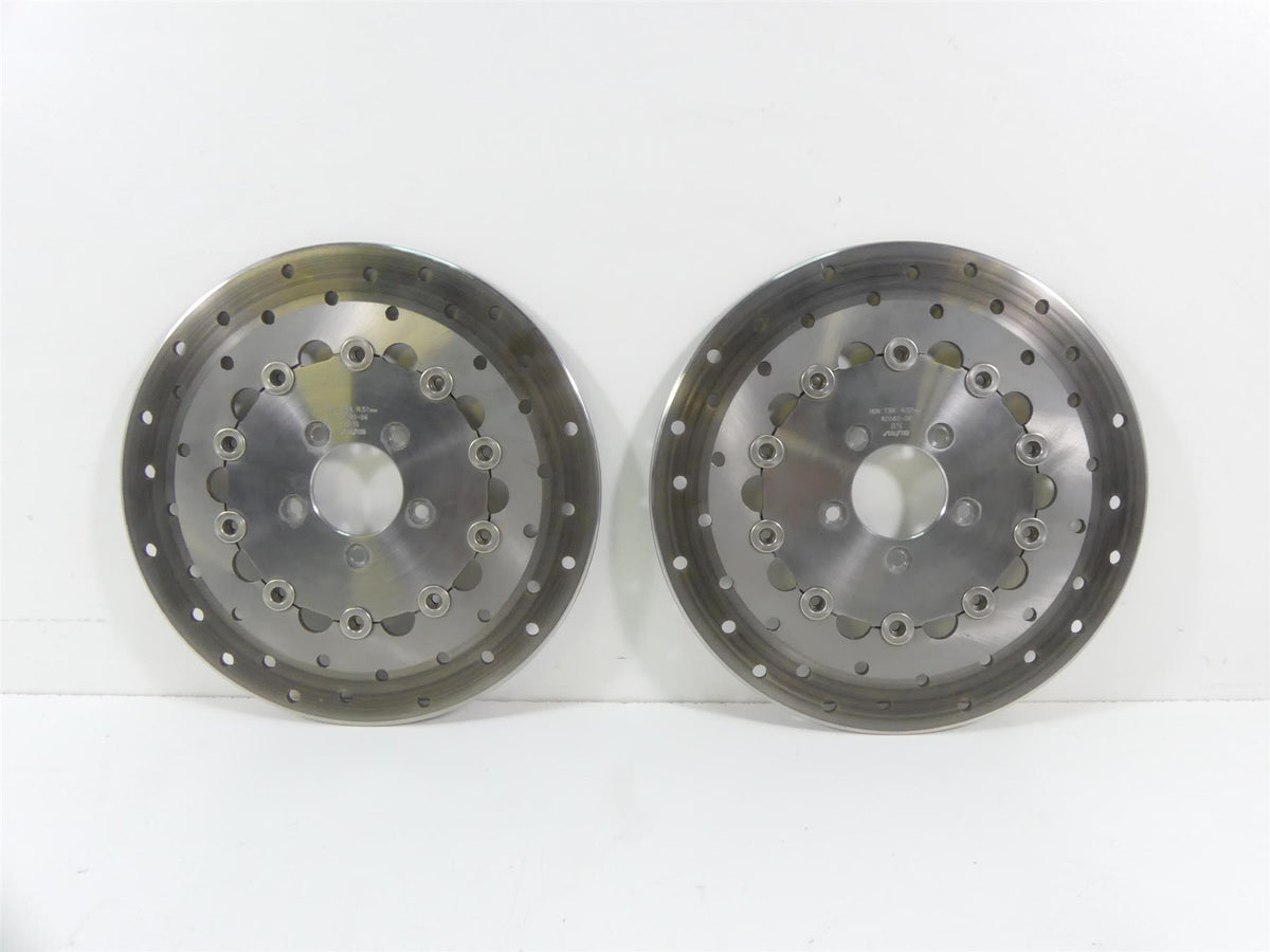 2009 Harley FXDF Dyna Fat Bob Front Sunstar Brake Disc Rotor Set 42040-06 {{ shop.shopifyCountryName }} - Mototech271