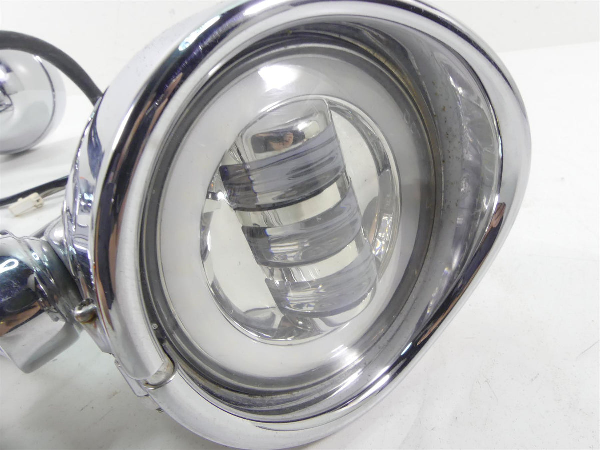2004 Harley FLHTC SE CVO Electra Glide Front Spot Light Blinker Set 68836-04 {{ shop.shopifyCountryName }} - Mototech271