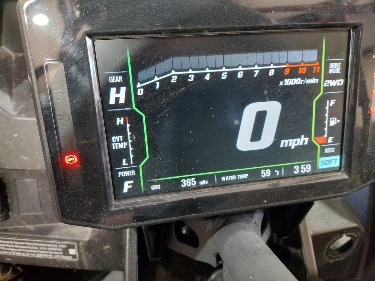 2021 Kawasaki Teryx KRX1000 KRF1000 Speedometer 365mi TFT Display 25031-0971 {{ shop.shopifyCountryName }} - Mototech271
