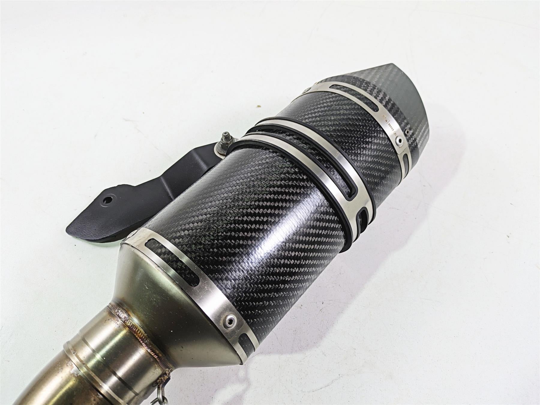 2013 Ducati Hypermotard 821 SP Arrow Exhaust Carbon Slip On Muffler 71806MK {{ shop.shopifyCountryName }} - Mototech271