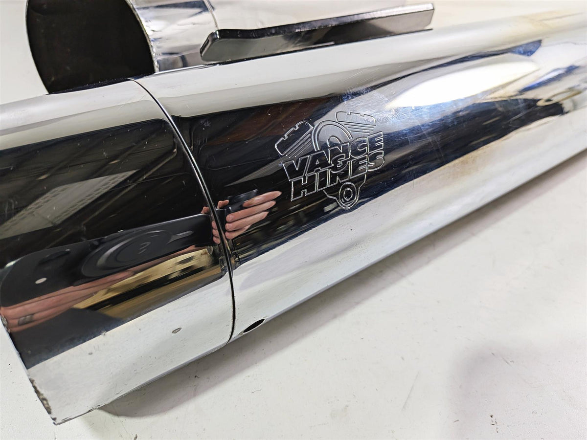 2015 Harley Touring FLTRUSE CVO Road Glide Vance Hines 4" Exhaust Muffler Pipes-Mototech271