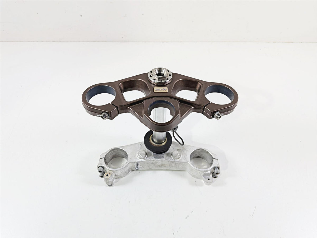 2008 Aprilia RSVR 1000 Factory Upper Lower Triple Tree Set AP8163562 AP8163061 {{ shop.shopifyCountryName }} - Mototech271