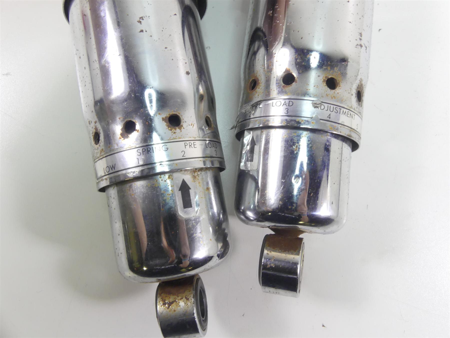 1998 Honda Shadow VT1100T Rear Showa 12.5" Shock Damper Set 52400-MBC-003 {{ shop.shopifyCountryName }} - Mototech271