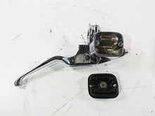 Load image into Gallery viewer, 2004 Harley Softail FLSTF Fat Boy Chrome Brake Master Cylinder Set 9/16 45019-96 | Mototech271
