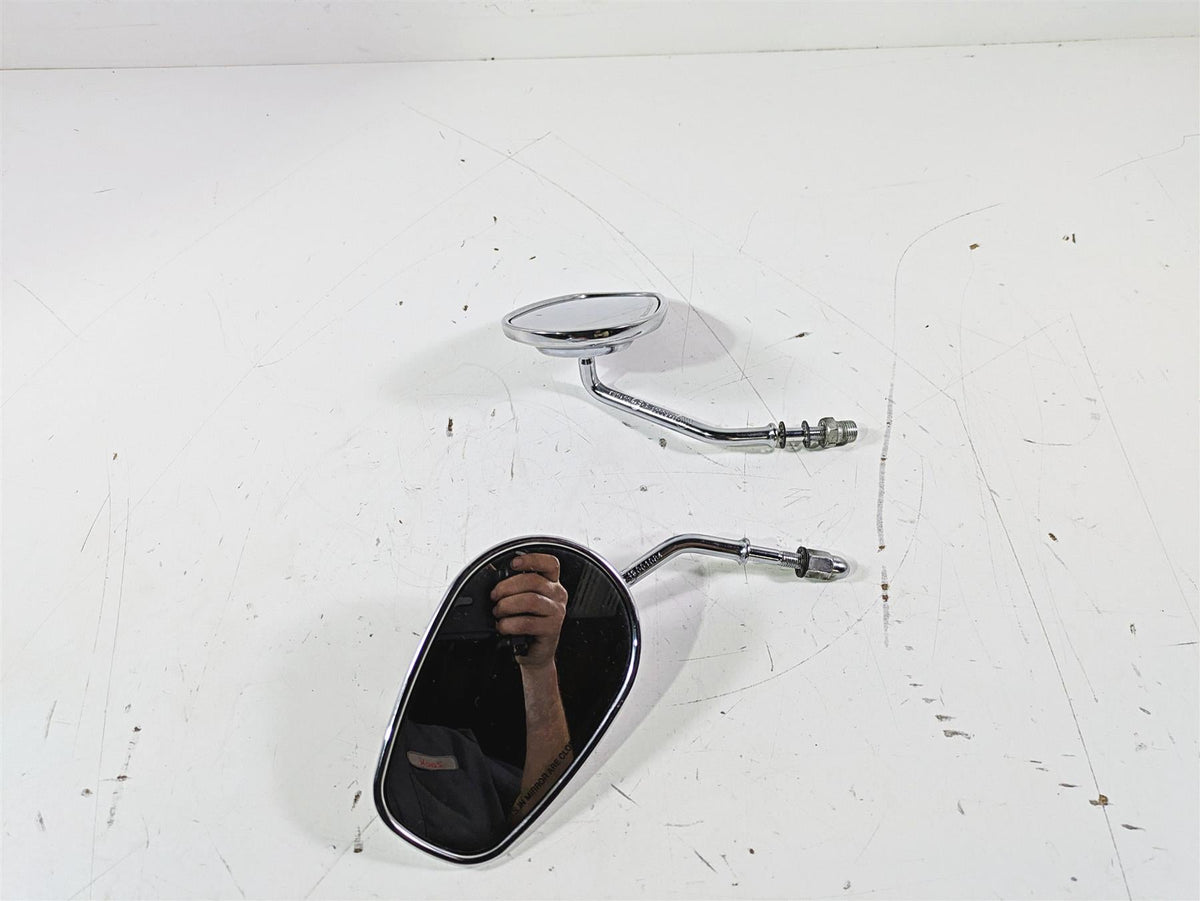 2015 Harley FXDL Dyna Low Rider Chrome Rear View Mirror Set 91840-03B 91845-03B {{ shop.shopifyCountryName }} - Mototech271