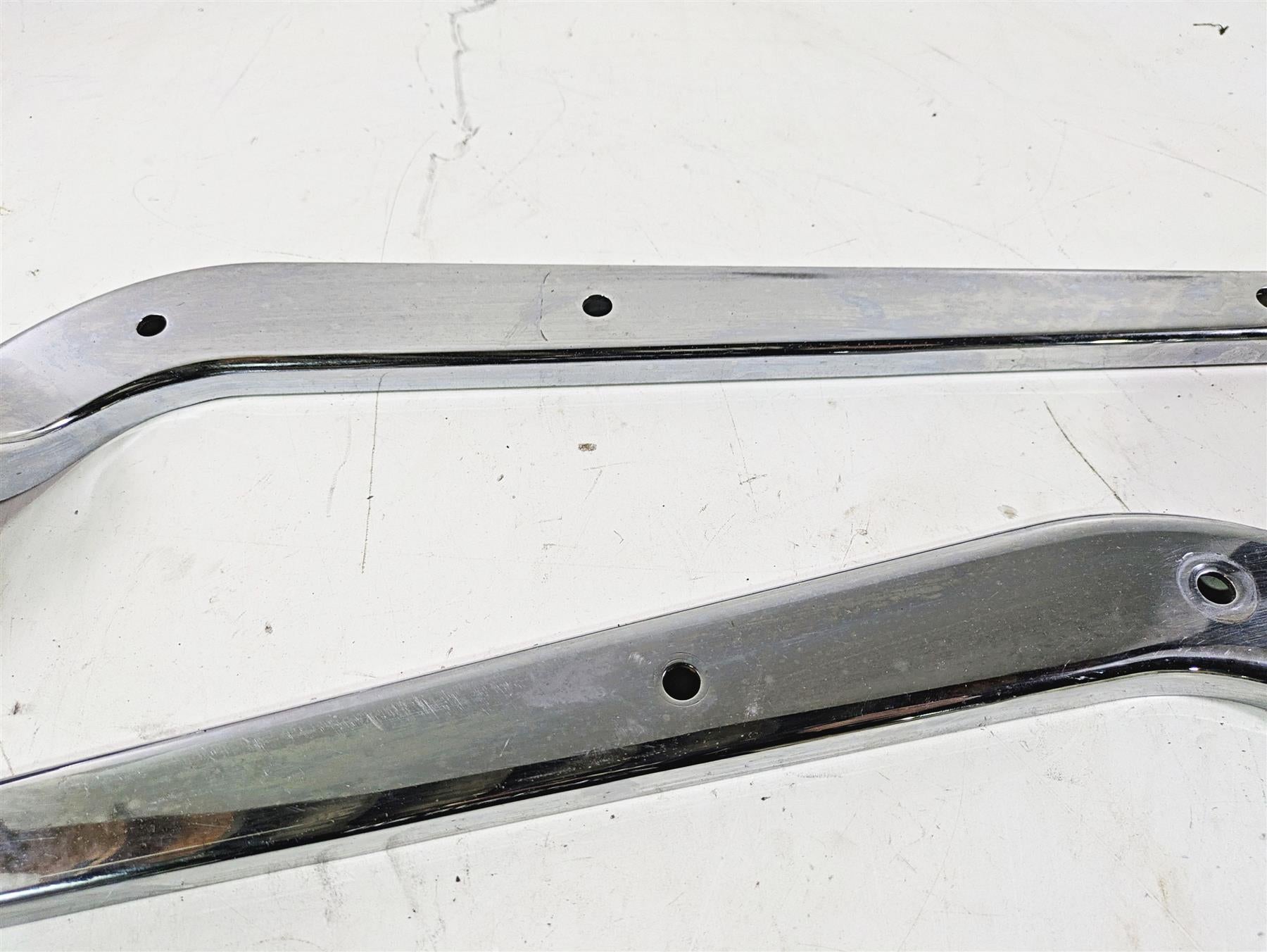 2004 Harley Softail FLSTF Fat Boy Rear Chrome Braces Support Struts 59964-03 {{ shop.shopifyCountryName }} - Mototech271