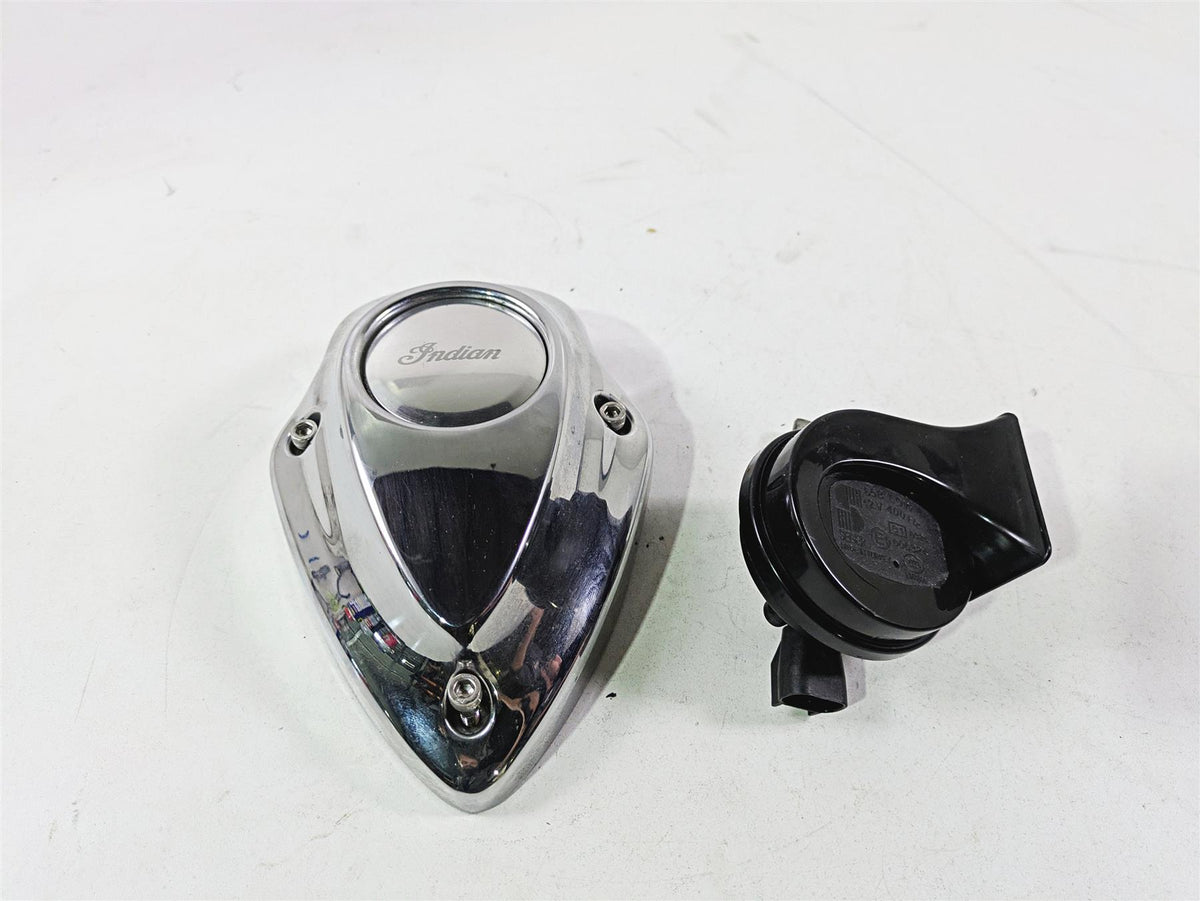 2017 Indian Chieftain Limited Horn With Chrome Cover 5632900 {{ shop.shopifyCountryName }} - Mototech271