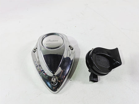 2017 Indian Chieftain Limited Horn With Chrome Cover 5632900 {{ shop.shopifyCountryName }} - Mototech271