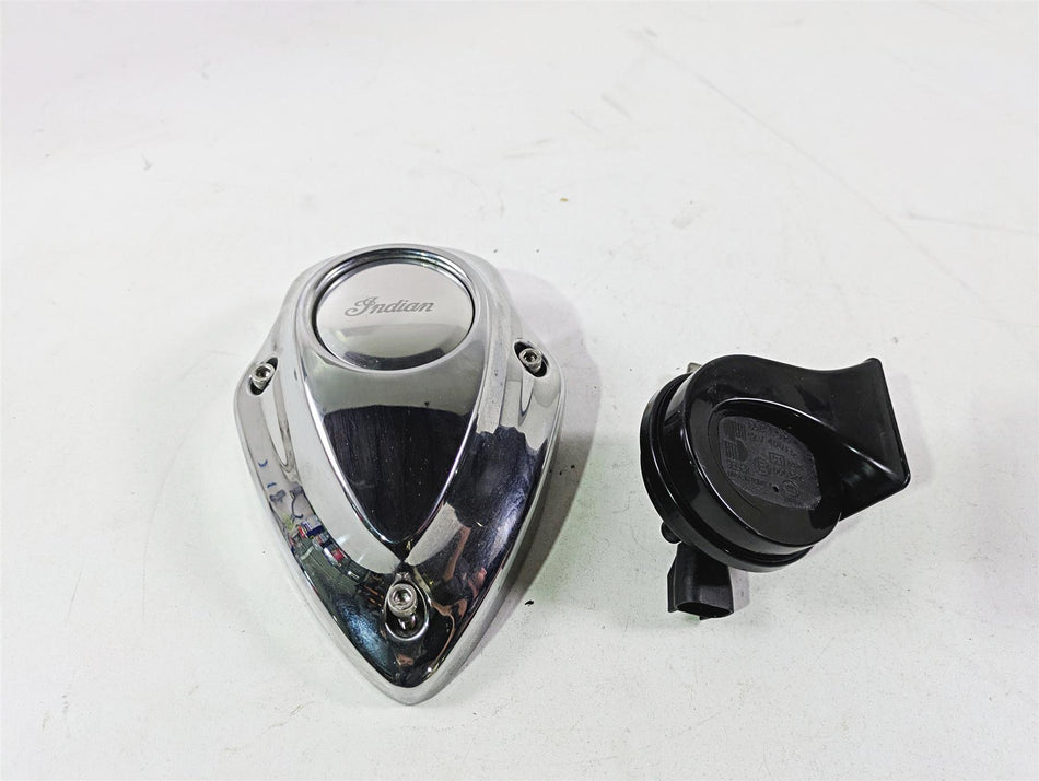 2017 Indian Chieftain Limited Horn With Chrome Cover 5632900 {{ shop.shopifyCountryName }} - Mototech271
