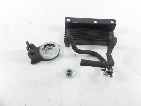 2013 Harley Touring FLHTK Electra Glide Oil Cooler + Flange Hoses Set 63083-11A {{ shop.shopifyCountryName }} - Mototech271