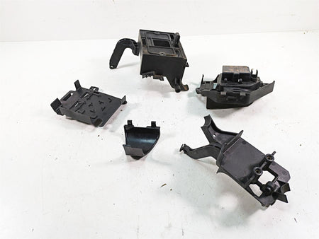 2008 Harley FLHTCU Electra Glide Plastic Battery Electrical Carrier Set 70348-08 {{ shop.shopifyCountryName }} - Mototech271