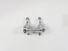 Load image into Gallery viewer, 2016 Harley FXDF Dyna Fat Bob Handlebar Riser Holder Clamps Chrome 56568-86
