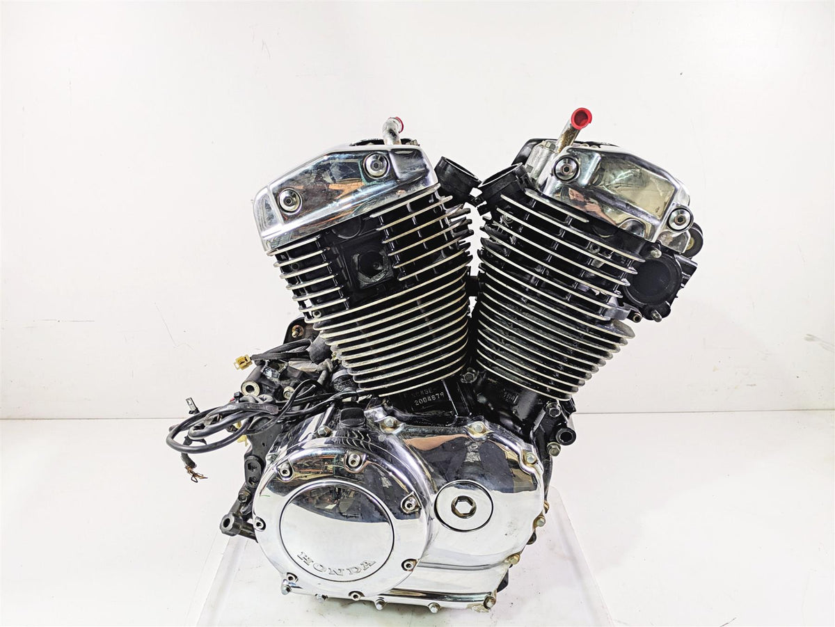 2000 Honda VT1100 Shadow Sabre Running Engine Motor SC43E 13k 11100-MBC-000 {{ shop.shopifyCountryName }} - Mototech271