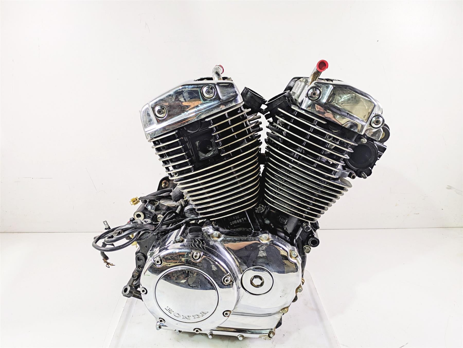 2000 Honda VT1100 Shadow Sabre Running Engine Motor SC43E 13k 11100-MBC-000 {{ shop.shopifyCountryName }} - Mototech271