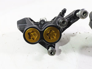 2012 Yamaha XT1200 Super Tenere Front Brake Caliper Set 23P-2580T-00 23P-2580U