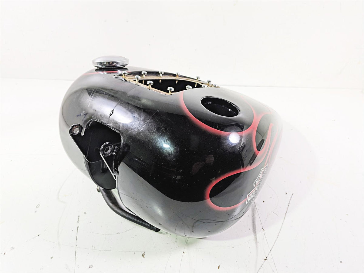 2007 Harley FXDWG Dyna Wide Glide Fuel Gas Petrol Tank - Dented 61586-04B {{ shop.shopifyCountryName }} - Mototech271