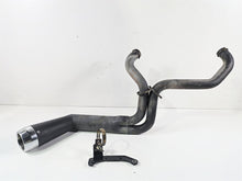 Load image into Gallery viewer, 2001 Harley Touring FLHX Street Glide 2 into 1 Side Pipe Exhaust System Handmade
