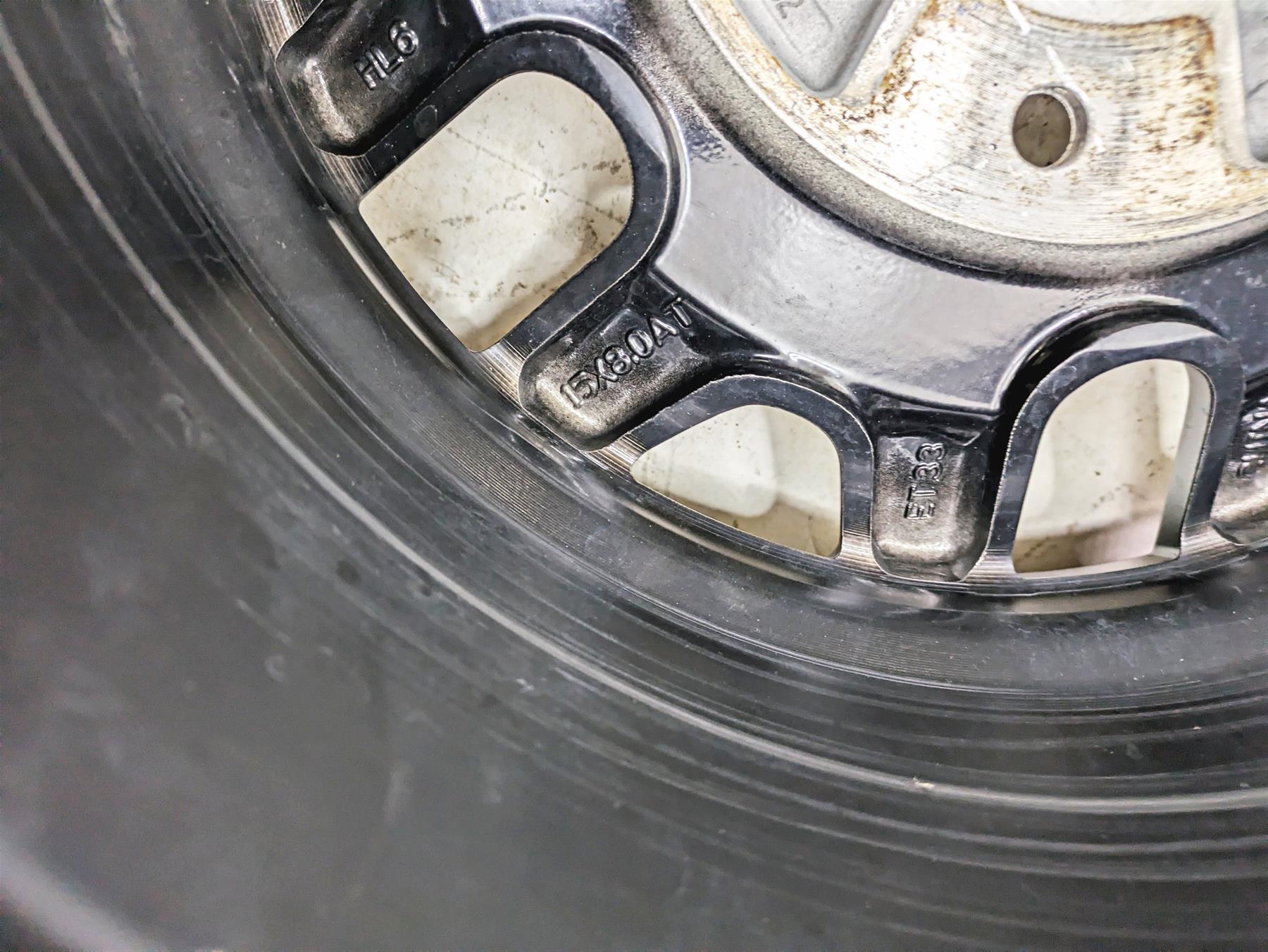 Honda Talon Front Rear Alloy Wheel Rim Set 15x8 15x6.5 44650-HL6-A00 42650-HL6-A00 {{ shop.shopifyCountryName }} - Mototech271
