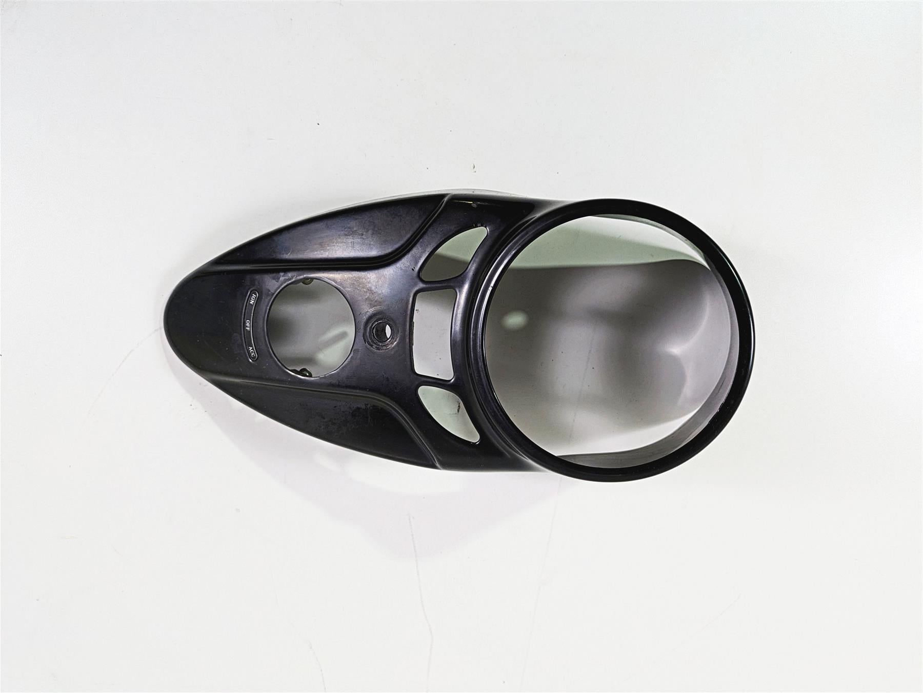 2009 Harley FLSTSB Cross Bones Speedometer Cover Tank Dash 71952-08 {{ shop.shopifyCountryName }} - Mototech271