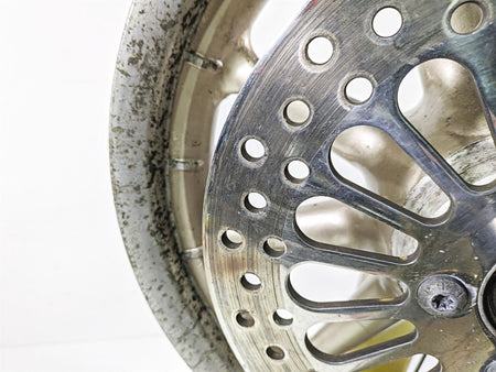 2003 Harley Touring FLHTCUI 100TH E-Glide Straight 16x3 Rear Wheel Rim 41187-03A {{ shop.shopifyCountryName }} - Mototech271