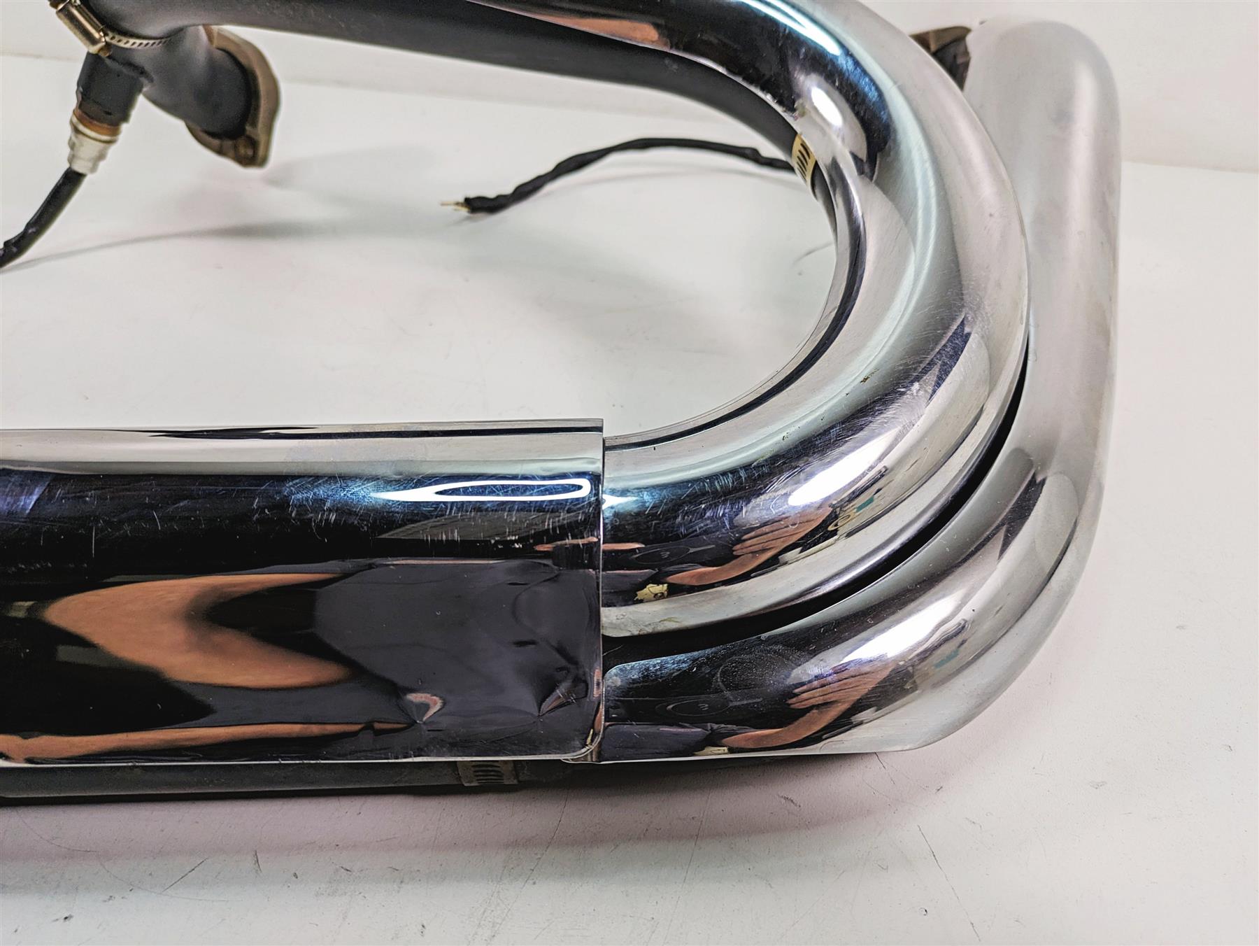 2009 Harley Dyna FXDFSE CVO Fat Bob Exhaust Header Manifold Set - Read 66884-09A {{ shop.shopifyCountryName }} - Mototech271