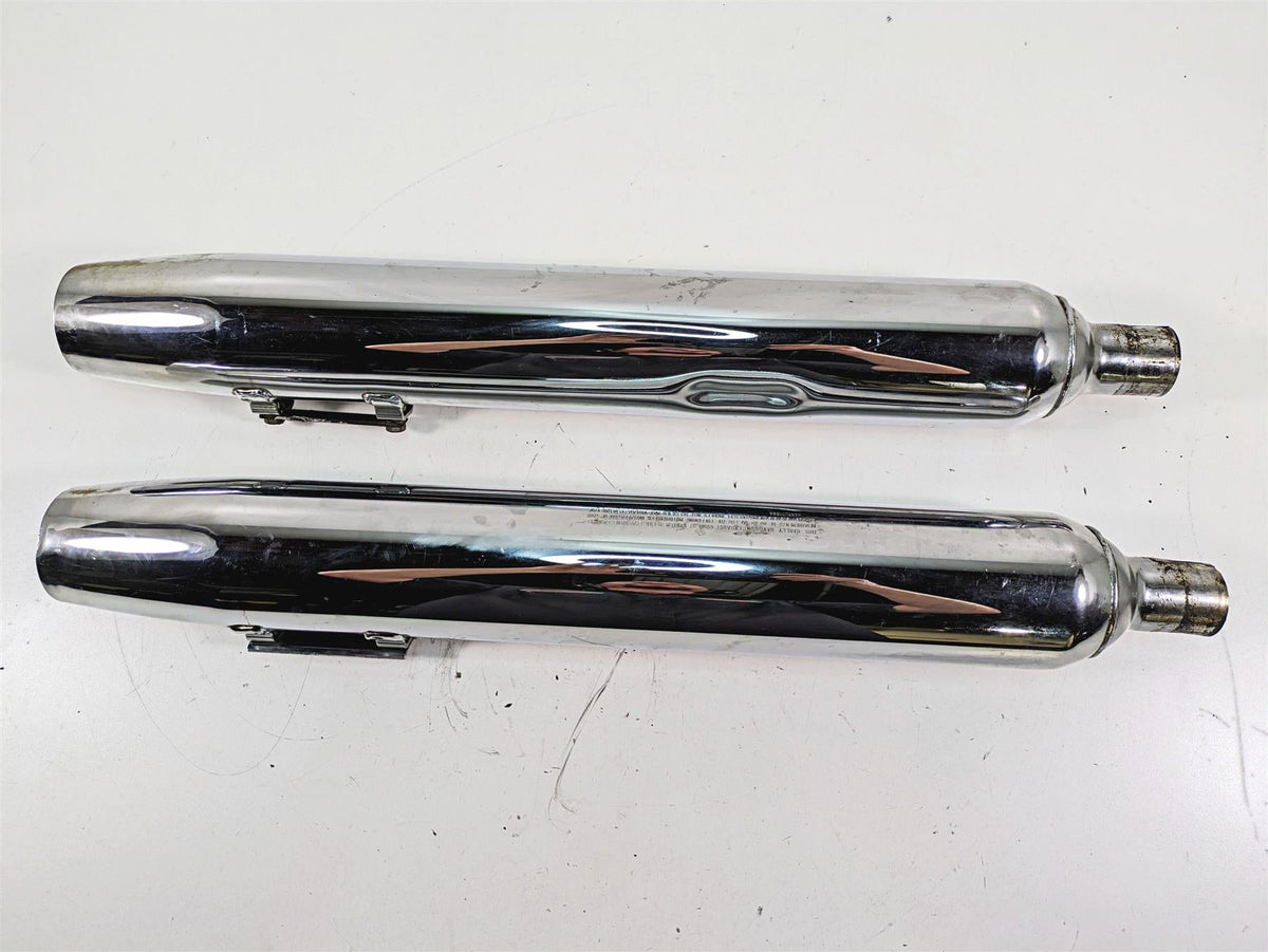 2005 Harley Touring FLHTCUI Electra Glide Oem Exhaust Muffler Pipe Set 65846-07 {{ shop.shopifyCountryName }} - Mototech271