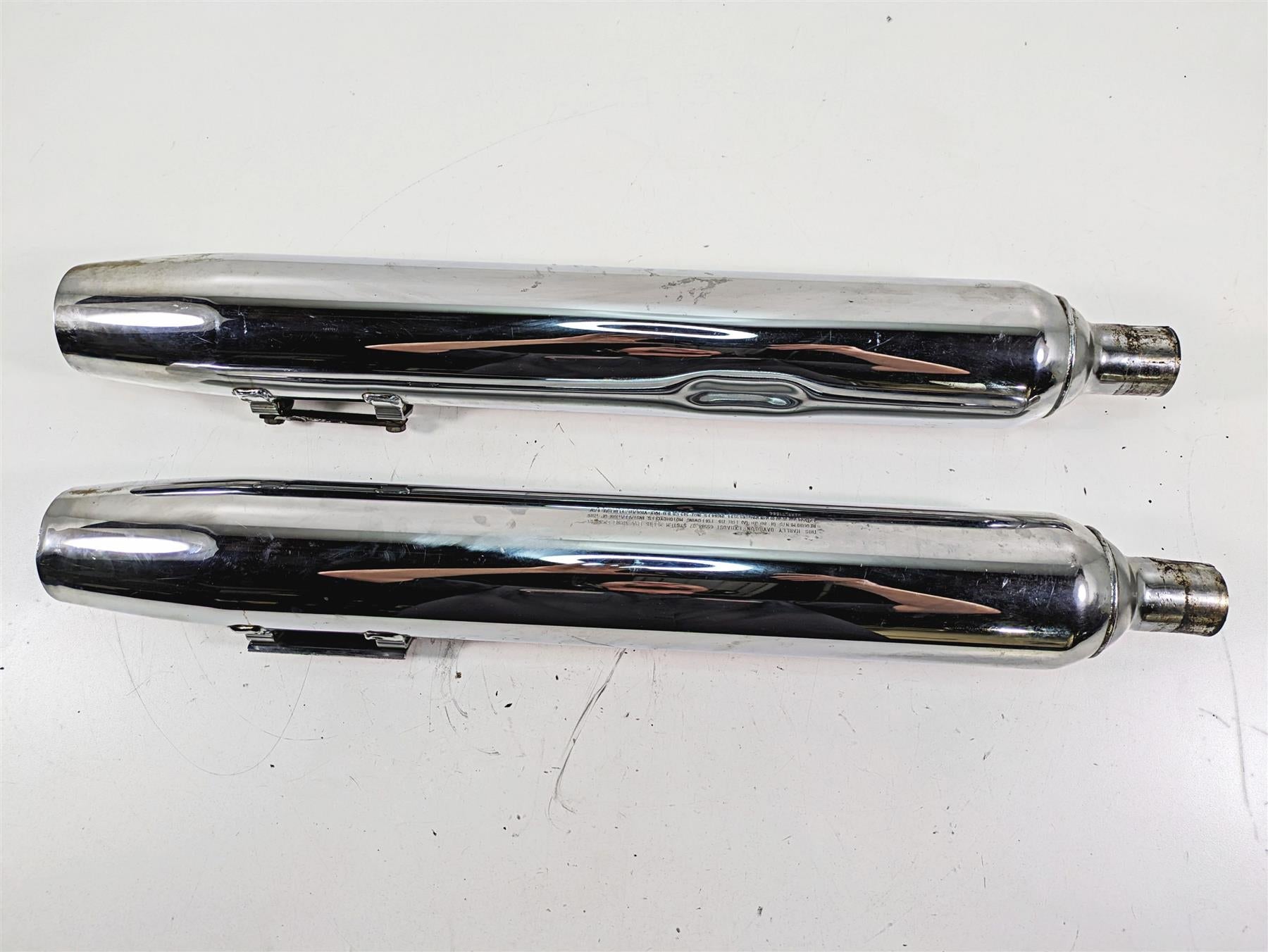 2005 Harley Touring FLHTCUI Electra Glide Oem Exhaust Muffler Pipe Set 65846-07 {{ shop.shopifyCountryName }} - Mototech271