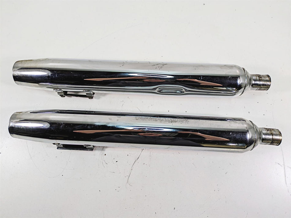 2005 Harley Touring FLHTCUI Electra Glide Oem Exhaust Muffler Pipe Set 65846-07 {{ shop.shopifyCountryName }} - Mototech271