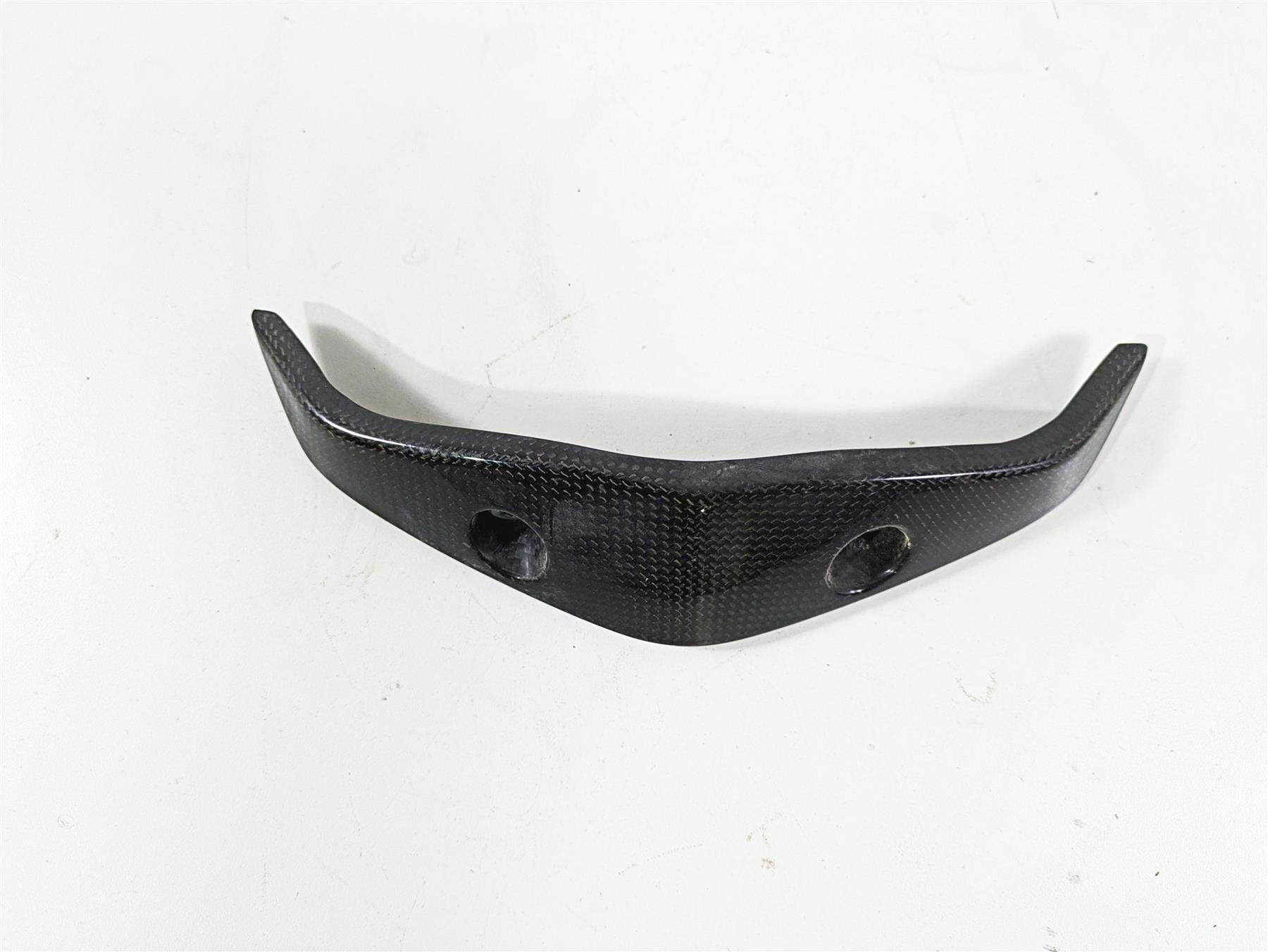 2009 Ducati Multistrada 1100 S Rear Above Exhaust Carbon Fiber Cover PM19958 {{ shop.shopifyCountryName }} - Mototech271