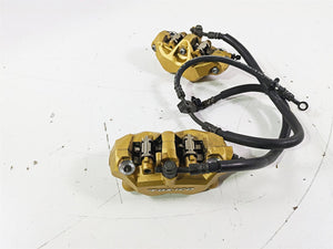 2005 Kawasaki ZX12R Ninja Tokico Front Brake Caliper Set 110mm 43080-0017-483 | Mototech271