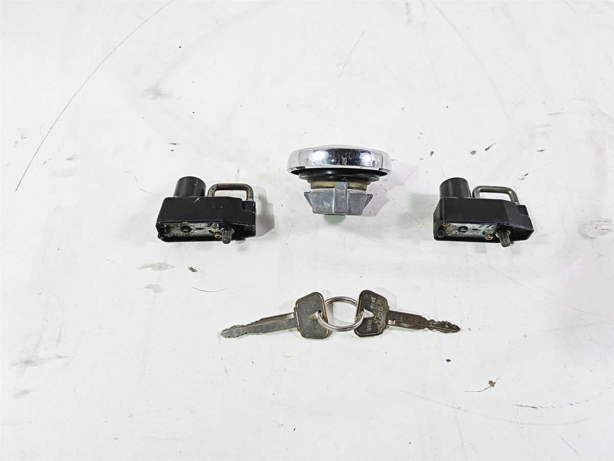 2004 Yamaha XVZ1300 Royal Star Gas Cap Helmet Locl & Key Set {{ shop.shopifyCountryName }} - Mototech271