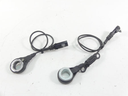 2012 Harley Touring FLHTP Electra Glide Abs Brake Wheel Sensor Set Read 40614-08 {{ shop.shopifyCountryName }} - Mototech271