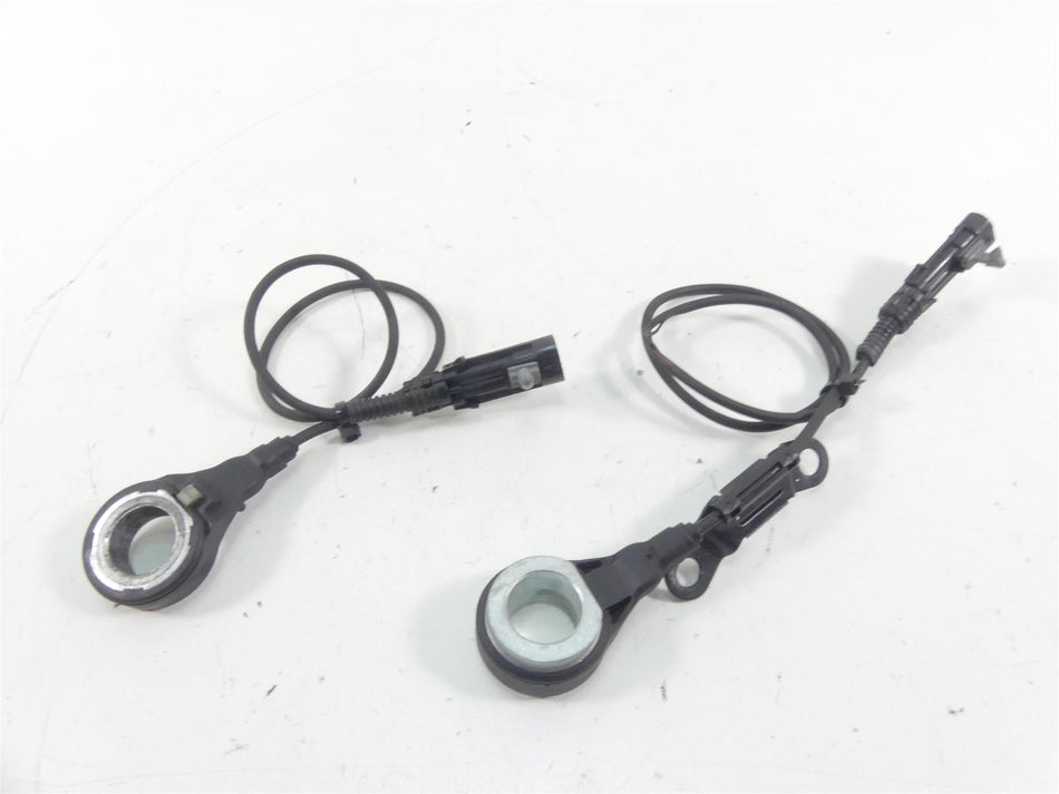 2012 Harley Touring FLHTP Electra Glide Abs Brake Wheel Sensor Set Read 40614-08 {{ shop.shopifyCountryName }} - Mototech271