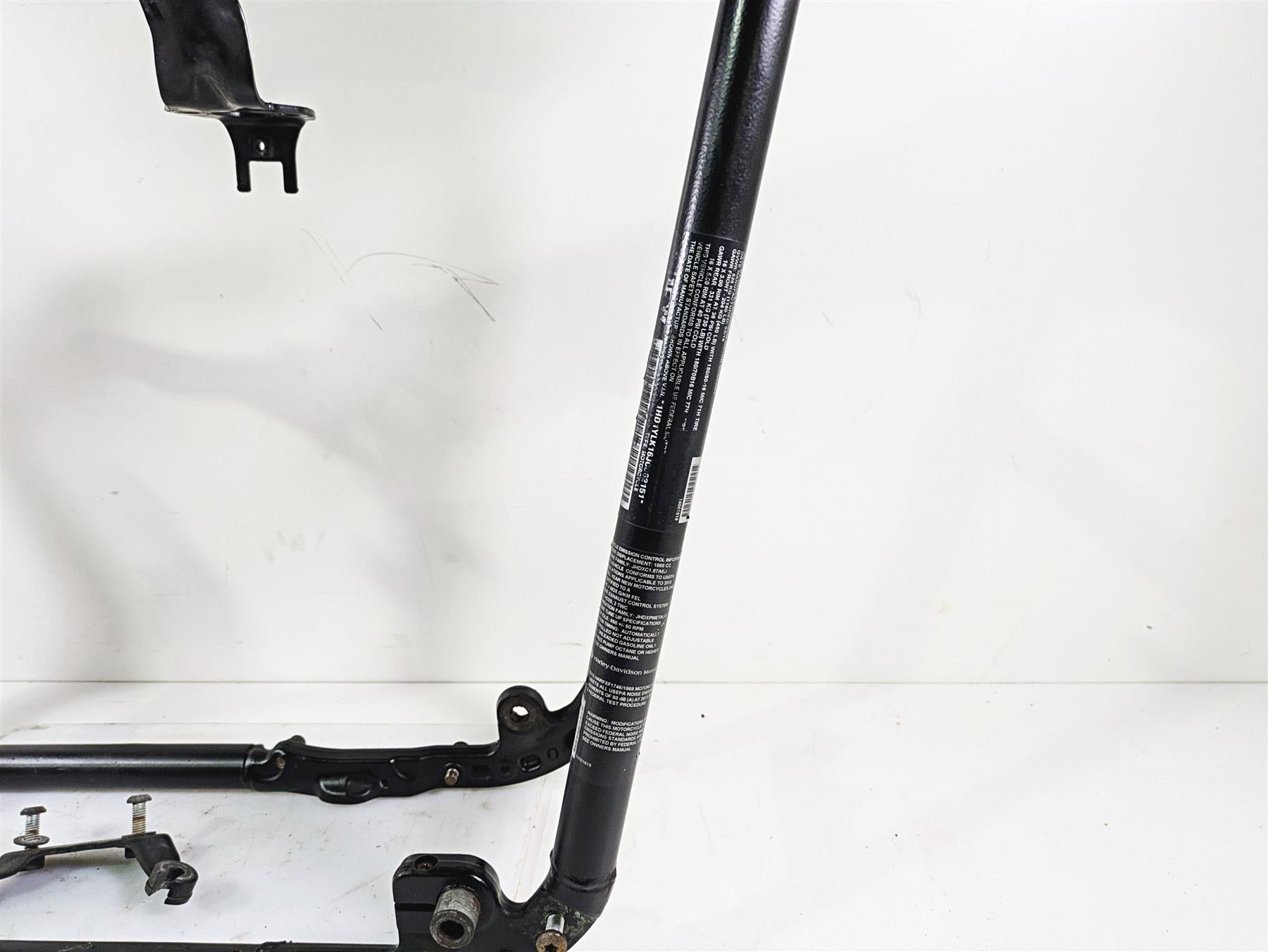 2018 Harley Softail FXFBS Fat Bob Straight Main Frame Chassis With Clean New Jersey Title 47000128 {{ shop.shopifyCountryName }} - Mototech271