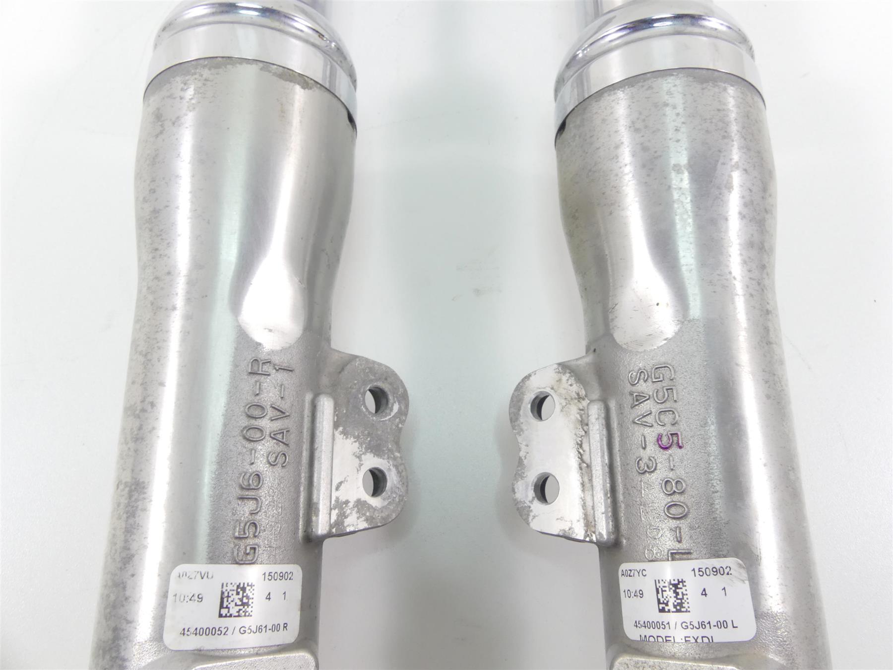 2016 Harley FXDL Dyna Low Rider Straight 49Mm Front Dual Brake Forks 45400052 {{ shop.shopifyCountryName }} - Mototech271