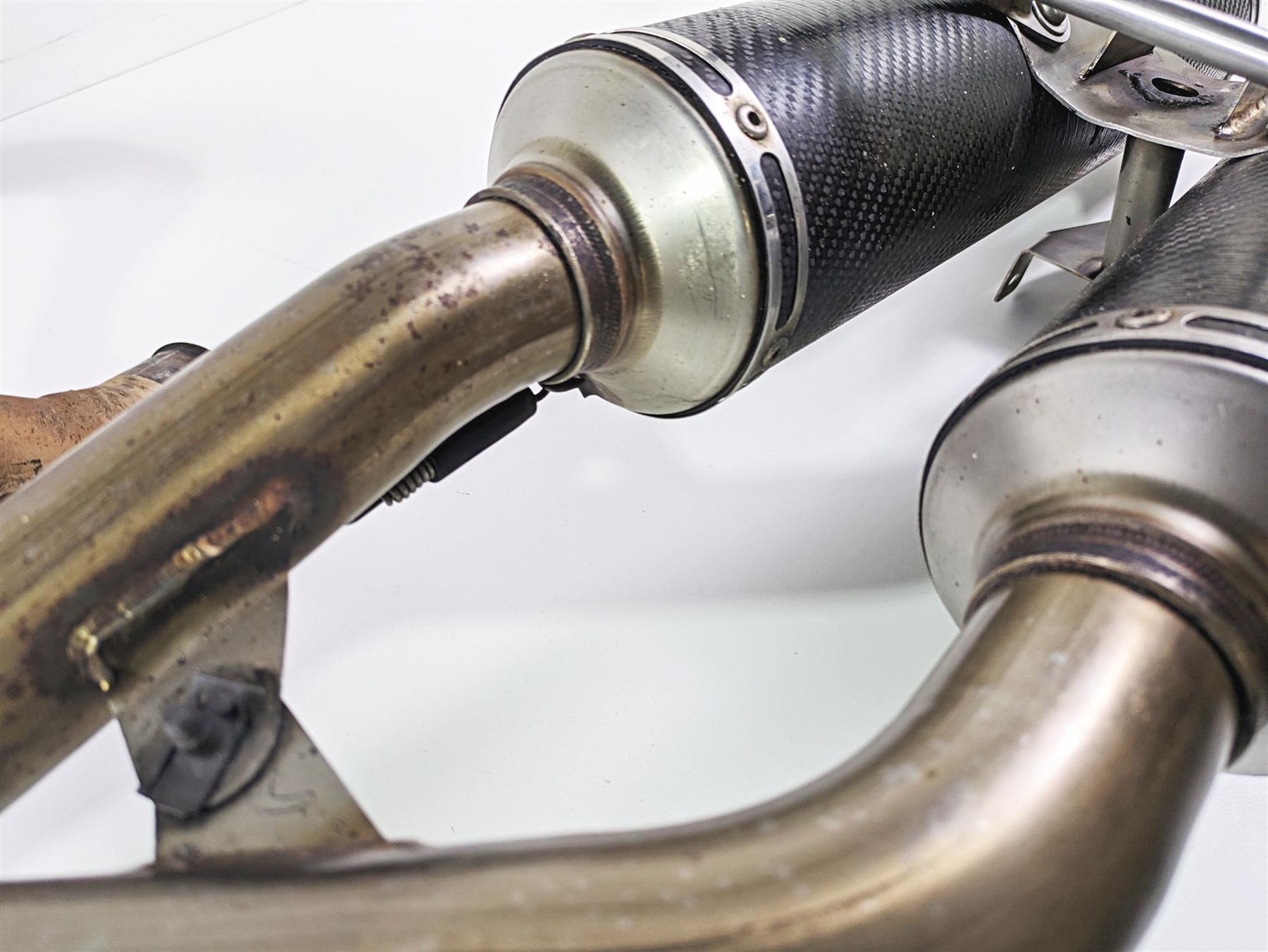 2009 Ducati Multistrada 1100 S Arrow Carbon Fiber Full Exhaust System 71664MC {{ shop.shopifyCountryName }} - Mototech271