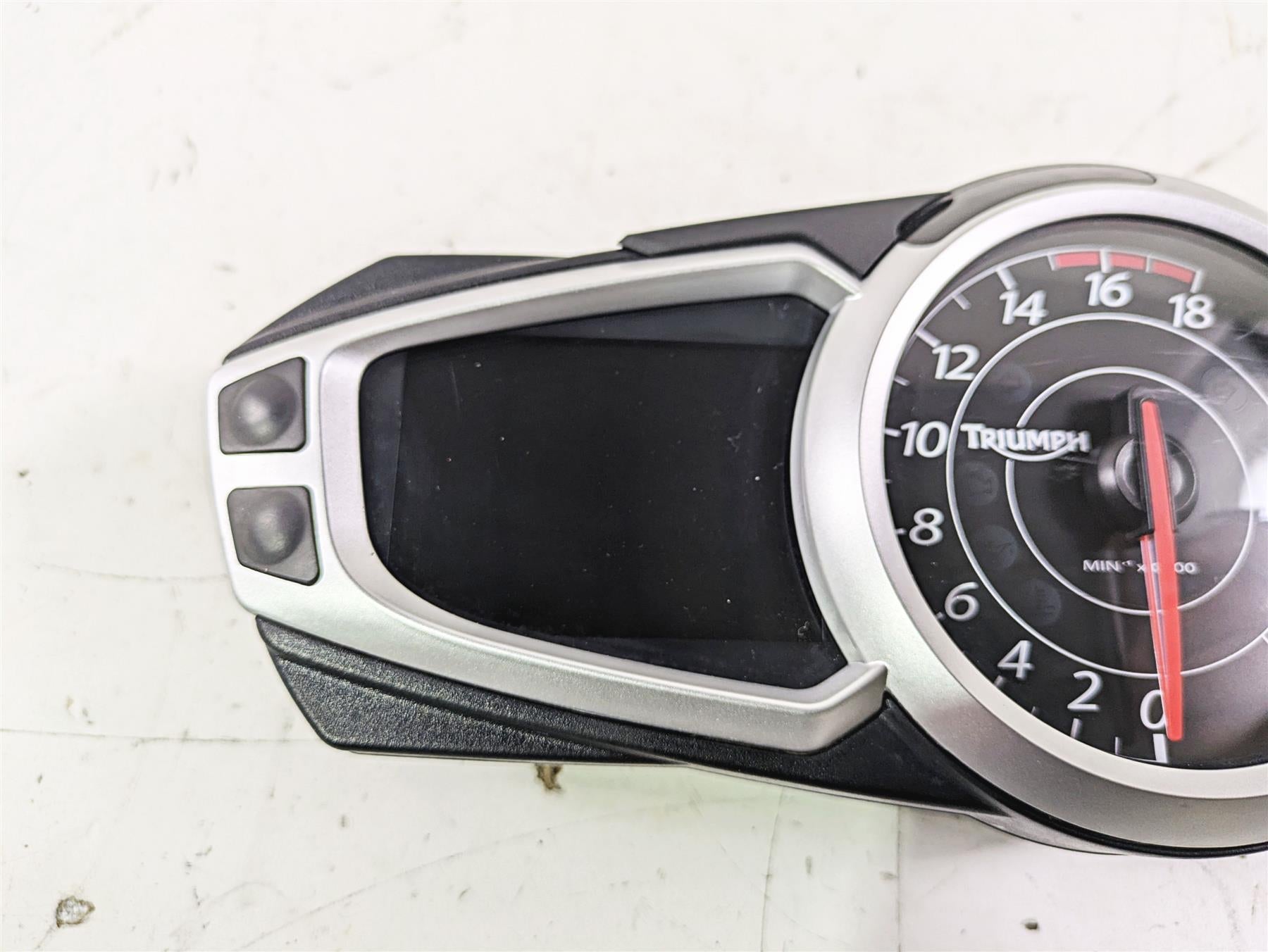 2012 Triumph Daytona 675 Gauges Speedometer Instrument 33k T2503128 {{ shop.shopifyCountryName }} - Mototech271