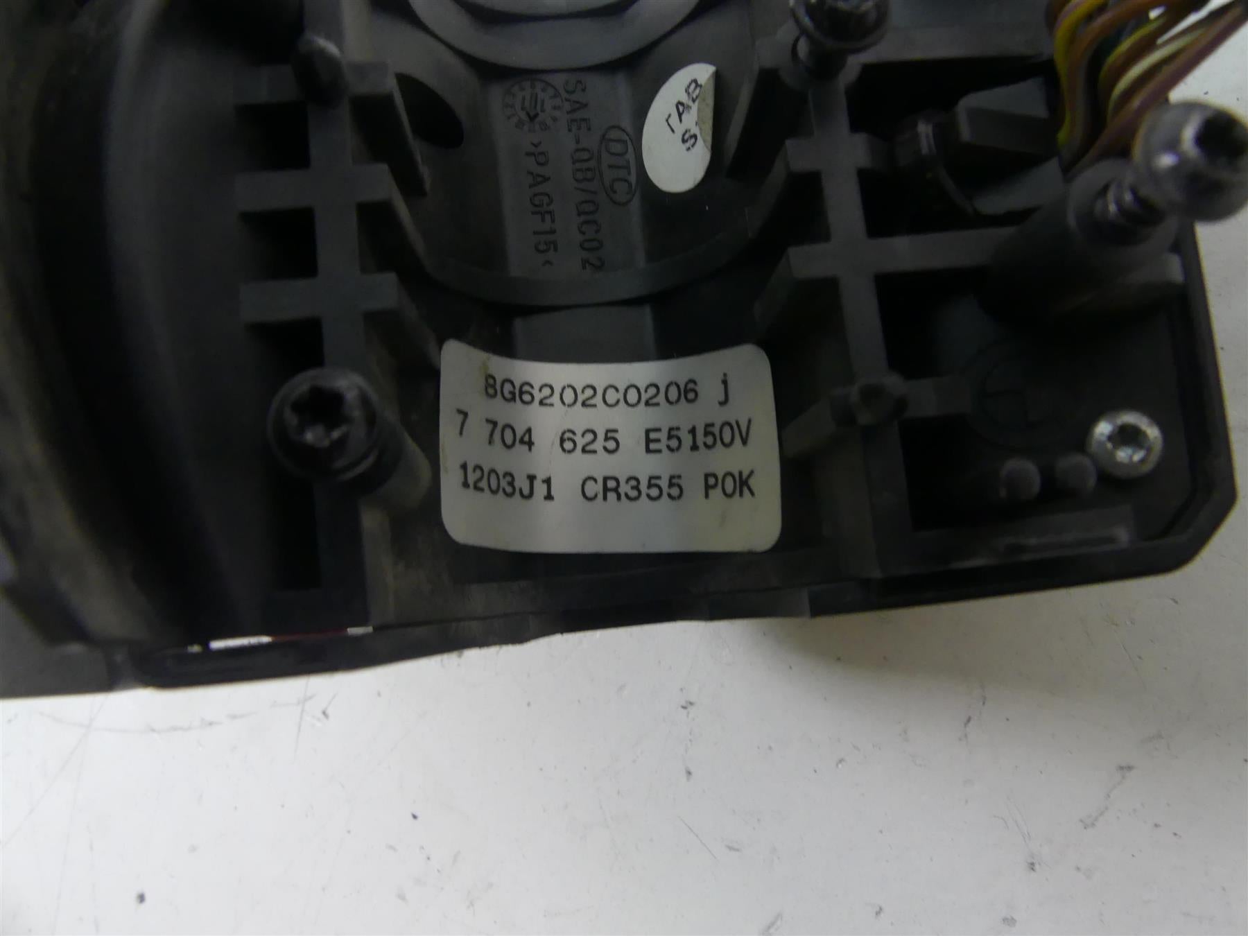 2012 BMW R1200 GS K255 Adventure Left Hand Abs Lights Control Switch 61317704625 {{ shop.shopifyCountryName }} - Mototech271