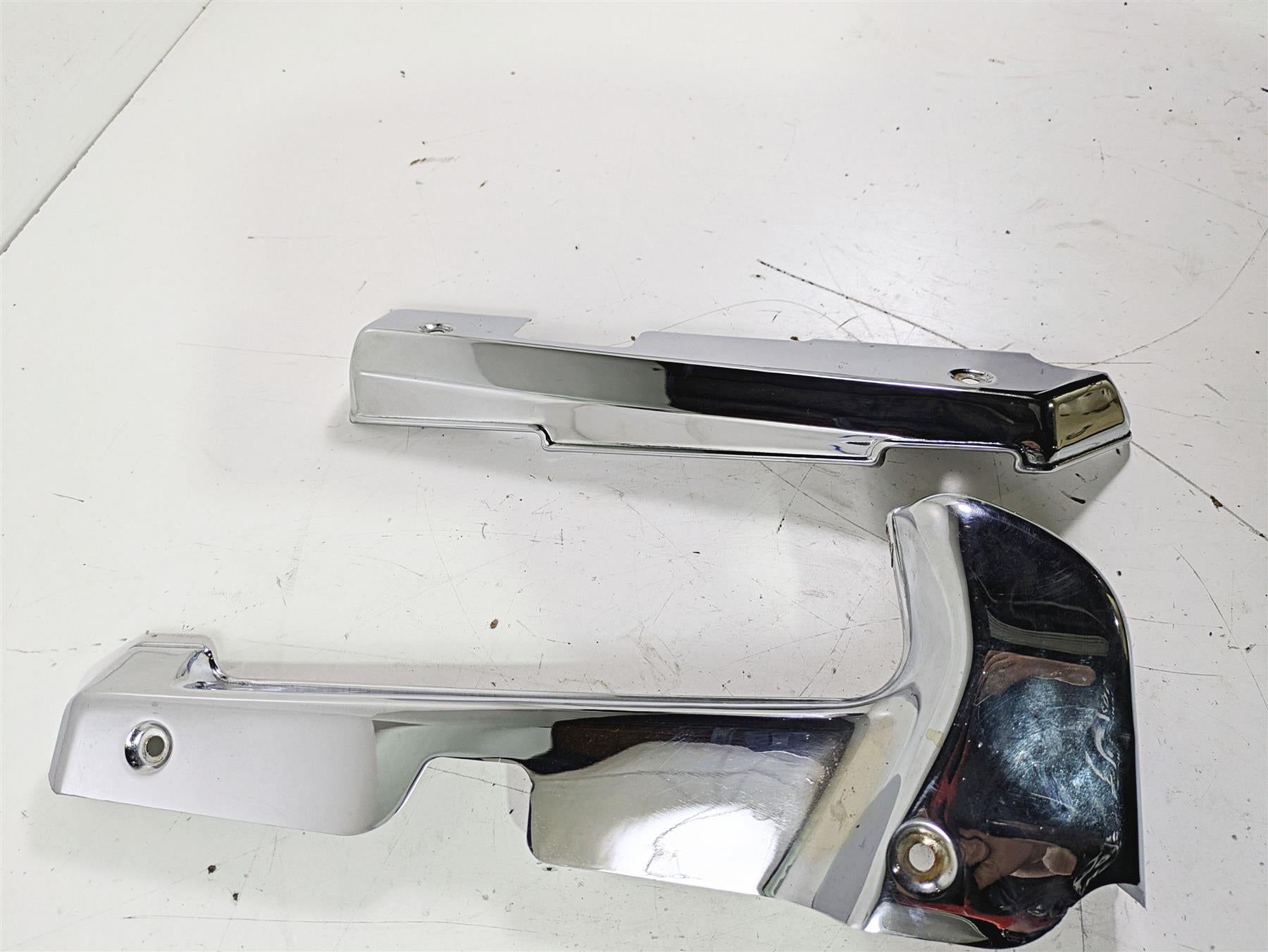 1998 Moto Guzzi California 1100 EV Lower Frame Chrome Cover Set GU03446900 {{ shop.shopifyCountryName }} - Mototech271
