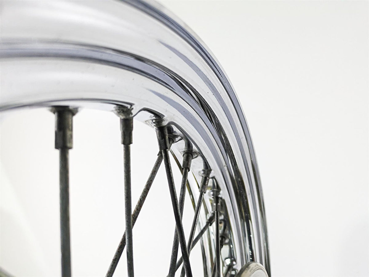 2003 Harley Dyna FXDL Low Rider 100TH Front Wheel Rim 19x2.5 Wobble 43105-05A {{ shop.shopifyCountryName }} - Mototech271