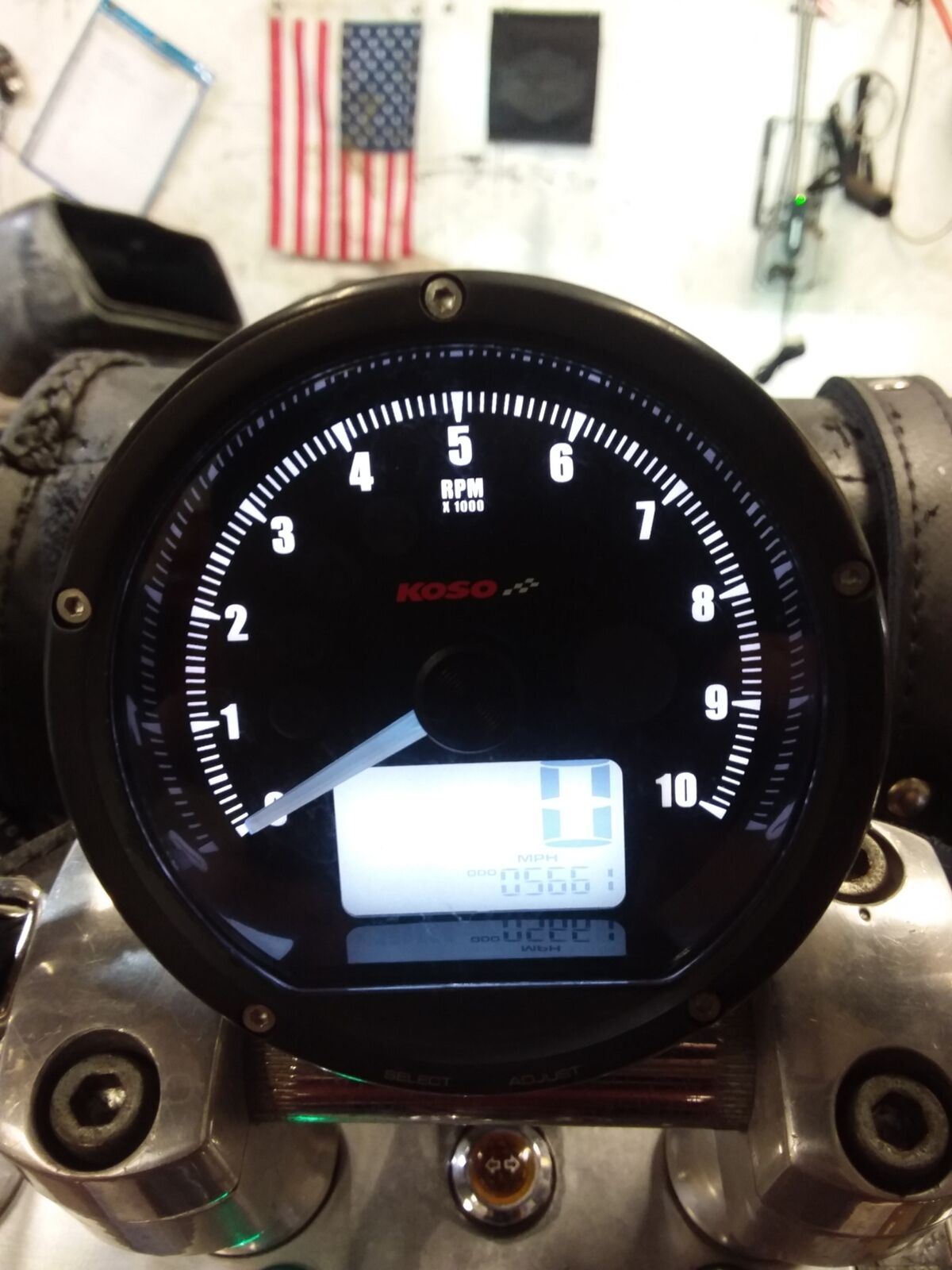 2002 Honda VT1100C2 Shadow Sabre Koso TNT-01 Speedometer Gauges & Wiring BA035K0 {{ shop.shopifyCountryName }} - Mototech271