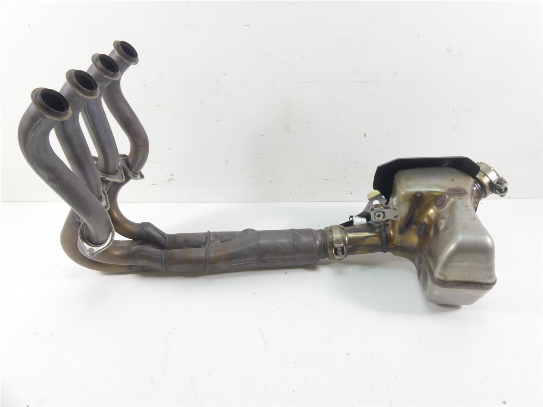 2013 Kawasaki ZX636 ZX6R Ninja Exhaust Header Pipe & Mid Camber 39178-0207 {{ shop.shopifyCountryName }} - Mototech271