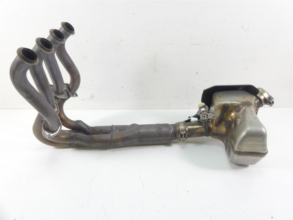 2013 Kawasaki ZX636 ZX6R Ninja Exhaust Header Pipe & Mid Camber 39178-0207 {{ shop.shopifyCountryName }} - Mototech271